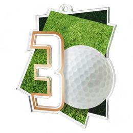 Poznan Golf Number 3 Medal