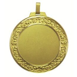Native Logo Insert Gold Brass Medal