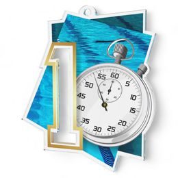 Poznan Swimming Number 1 Medal