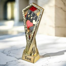 Apex Heavyweight Poker Cards Trophy