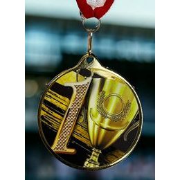 Hercules Texture Print 1st, 2nd, & 3rd Medal