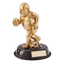 Novelty Beer Bellies Football Trophy - "The Old Git"