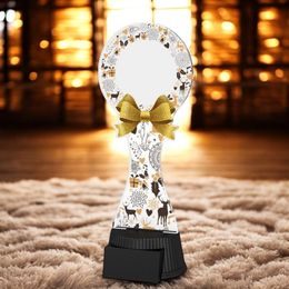 Christmas White Wreath Trophy