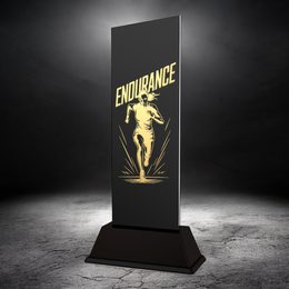 Shadowline Athletics Female Endurance Trophy – Stainless Steel Award