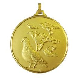 Diamond Edged Pigeon Racing Gold Medal
