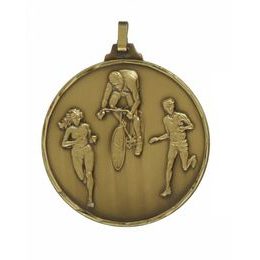 Diamond Edged Duathlon Bronze Medal