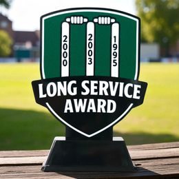 Pavilion Long Sevice Award Cricket Trophy