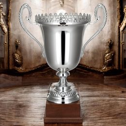 Tuscan Silver Plated Metal Cup