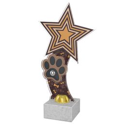 Vienna Dog Show Brown Paw Star Trophy