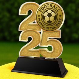 Player of the Week Football 2025 Trophy