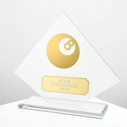Vanguard Glass and Metal Fusion Pool Trophy
