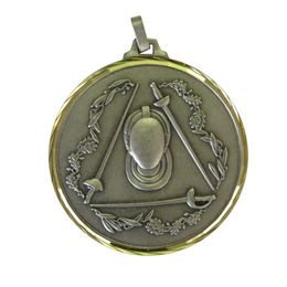 Diamond Edged Fencing Silver Medal
