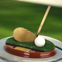 Navas Golf Driver Handmade Metal Trophy
