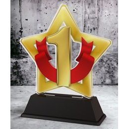 Mini Star 1st Place Gold Trophy