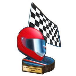 Grove Motor Racing Real Wood Trophy