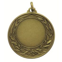 Global Logo Insert Bronze Brass Medal