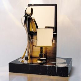 Salon Hairdressing Handmade Metal Trophy