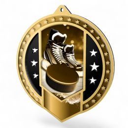 Sentinel Classic Ice Hockey Stainless Steel Medal
