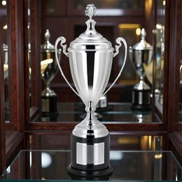 Orsi Silver Plated Championship Trophy With Lid