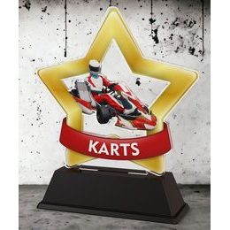 Mini Star Go Kart Trophy