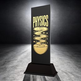 Shadowline School Physics Trophy – Stainless Steel Award
