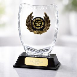 Iceberg Logo Insert Trophy