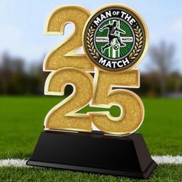 Man of the Match Football 2025 Trophy