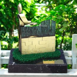 Corbera Gardening Handmade Metal Trophy