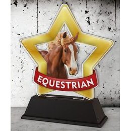 Mini Star Equestrian Trophy