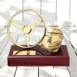 Aragon Motorsports Handmade Metal Trophy