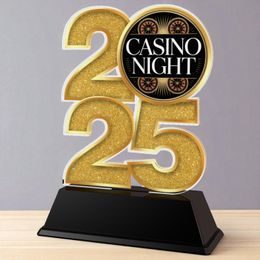 Casino Night 2025 Trophy