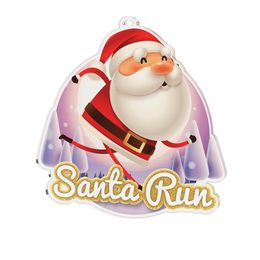 Father Christmas Santa Run Medal