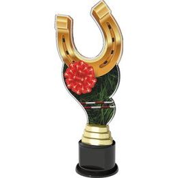 Monaco Horseshoe Rosette Trophy