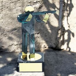 Toledo Rifle Shooting Handmade Metal Trophy