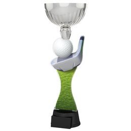 Montreal Golf Ball and Putter Silver Cup Trophy