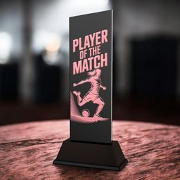 Shadowline Metal Football Trophy – Women’s Player of the Match