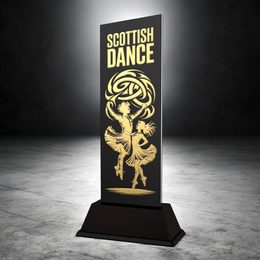 Shadowline Scottish Dance Trophy – Stainless Steel Award