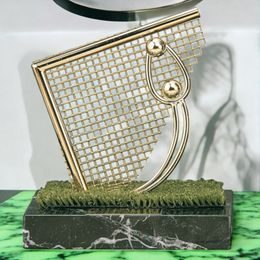 Vigo Football Goalkeeper Handmade Metal Trophy