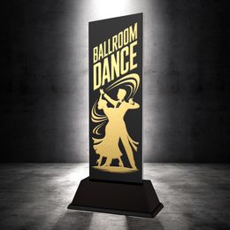 Shadowline Ballroom Dance Trophy – Stainless Steel Award