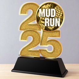 Mud Run 2025 Trophy