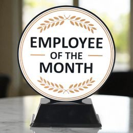 Quantum Employee of the Month Trophy