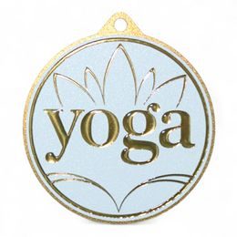 Quantum Yoga Stainless Steel Medal