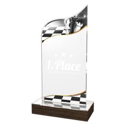 United Acrylic Wood Chess Trophy