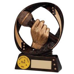 Typhoon Microphone Singing Trophy