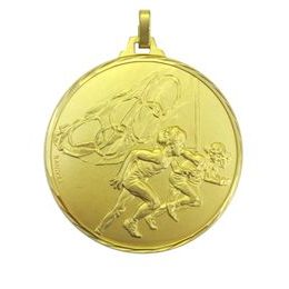 Diamond Edged Olympic Running Gold Medal