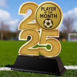 Player of the Month Football 2025 Trophy