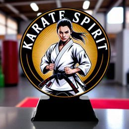 Quantum Female Karate Spirit Trophy