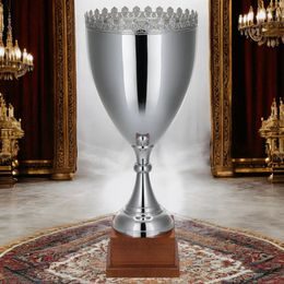 Mazzola Silver Plated Metal Cup