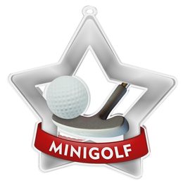 Mini Golf Mini Star Silver Medal