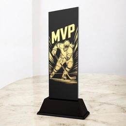 Shadowline Ice Hockey Women’s MVP Trophy – Stainless Steel Award